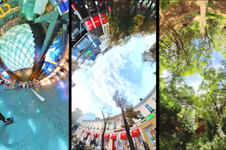 professionally edit stitch 360 VR videos make reels montages