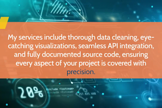 provide data science solutions, feature engineering, and data visualization