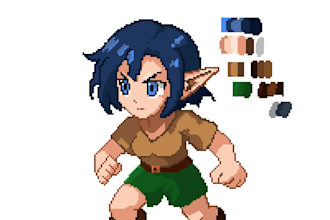 create detailed pixel art characters or animate them for you