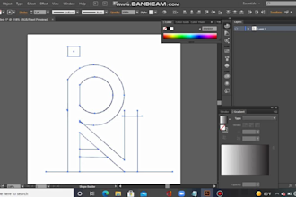 design a modern minimalist name logo