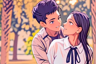 animate best relationship comic,cinemagraph art dance video comic video art