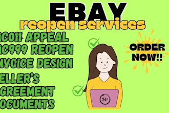 do reinstatement, reopen mc011, ebay invoice, ebay restriction, ebay suspension