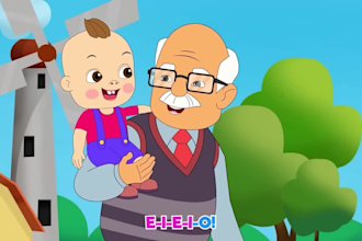 create 2d nursery rhymes animation for kids, 2d cartoon music video, short video