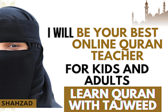 be your best online quran teacher for kids and adults, learn quran with tajweed