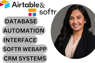 be your airtable database, airtable automation, airtable integrate softr expert