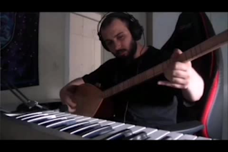 assist you in your recordings with notated or improvised saz and oud