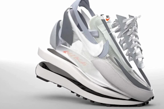 3d animation video industrial animation cinema 4d 3d render for product, 3d shoe
