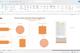 design interactive excel dashboards with pivot tables