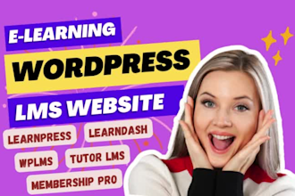 create education online course website elearning website learndash tutor lms