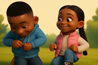 create fast viral kids learning videos for youtube animation for kids