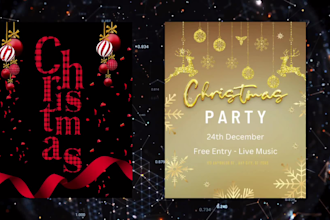 design unique digital motion flyer poster menu card in canva pro