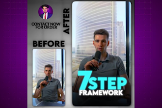 do video editing for instagram reels youtube shorts tiktok videos personal brand