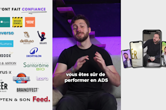 create pro french ugc video and ads for social medias