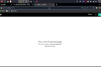 create authentication system in react js or next js