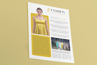 design print ready newsletters