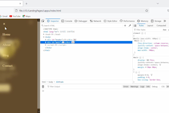 copy clone duplicate and build landing pages with html css js