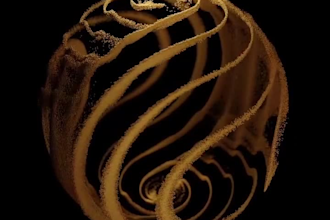 4k 3d abstract animation 3d abstract art 3d loop animation seamless loop houdini