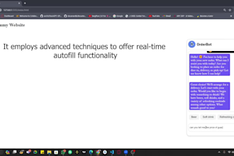 develop ai powered application with python tensorflow and also offer web app
