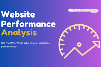 create a report for performance and SEO recommendations on your website