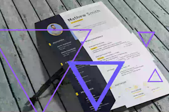 design creative cv,curriculum vitae for you