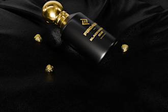 create 3d perfume video, 3d product animation, 3d fragrance bottle design amazon