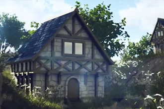 create 3d environment for unity game, game level, level design and landscapes