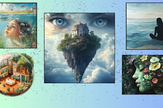 create a custom ai fantasy portrait using midjourney