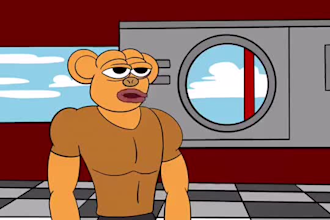 do 2d animation, 2d art, meme coin art, meme video, crypto meme art