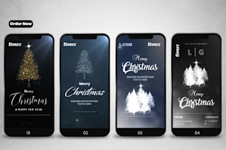 create merry christmas designs
