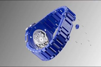 3d watch animation 3d watch design 3d watch rendering 3d jewelry animation