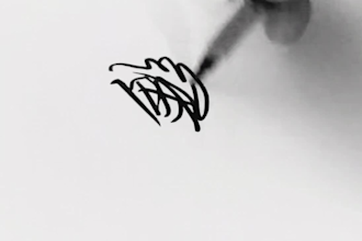 design custom korean calligraphy and lettering for you