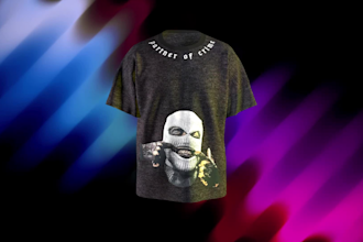 create 3d t shirt rotation mockup