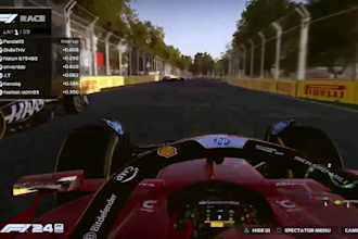 commentate for f1 and racing leagues