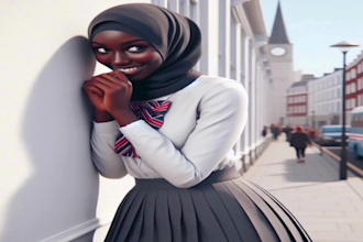 create captivating ai video art for african folktales, music visuals