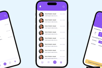 do app design for edtech, startup, saas in figma app