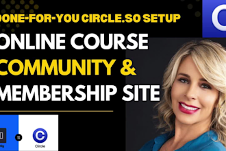 setup your circle so community with forum, online course and membership space