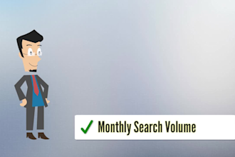 do high search volume SEO keyword research and competitor analysis