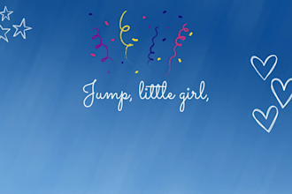 create a simple lyric video to fit your music