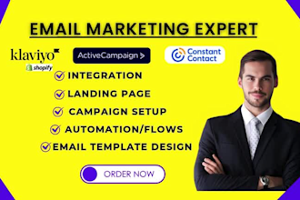 set up klaviyo ecommerce email marketing flows sms newsletter