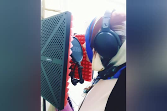 record social media posts, yotube videos voice over