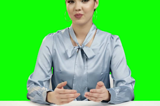 create female green screen videos in chinese or english