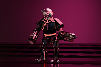 do 3d sculpting and modeling in blender for you