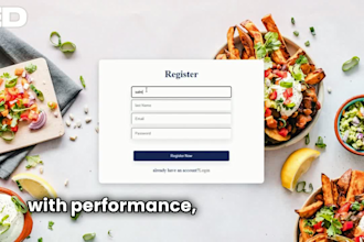 develop a full stack web app using react and django rest API