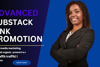 organically promote your substack page, substack link, to boost more subscribers