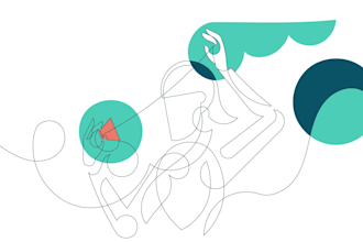 create minimal line art illustration