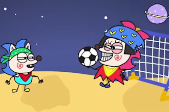 2d animated music video, 2d animation, 2d cartoon character animation, 2d kids
