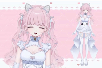 make vtuber model vtuber, live2d, vtuber rigging, live2d model, 2d vtuber model