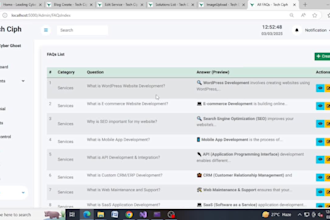 build asp net core web application, apis, blazor and react solutions
