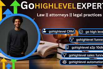 gohighlevel law firm ghl snapshot funnel automations for attorney legal practice