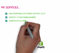 provide shopify customer service and order fulfillment